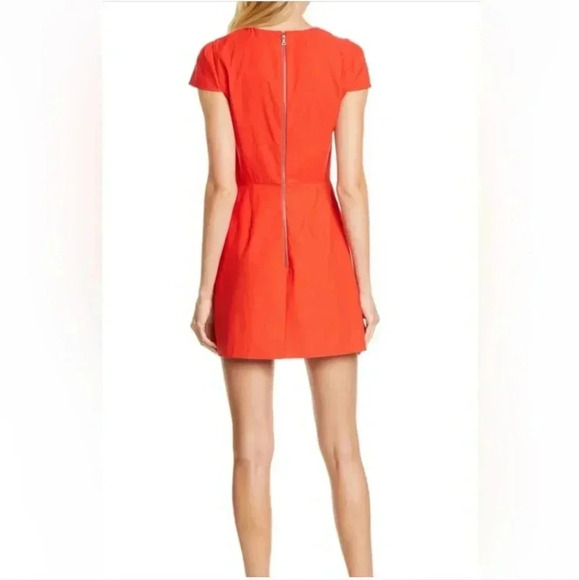 Alice + Olivia Maya Exposed Zip Minidress - Picture 2 of 6